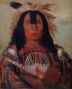 George Catlin, Stu-mick-o-sucks,Buffalo Bull-s Back Fat,Head Chief,Blood Tribe